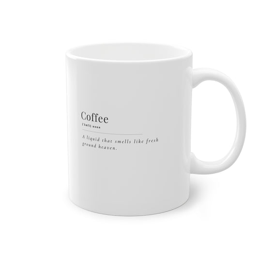 Coffee Definition Mug, 11oz