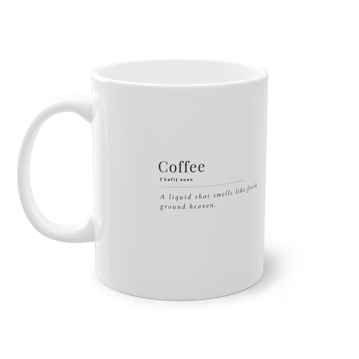 Coffee Definition Mug, 11oz