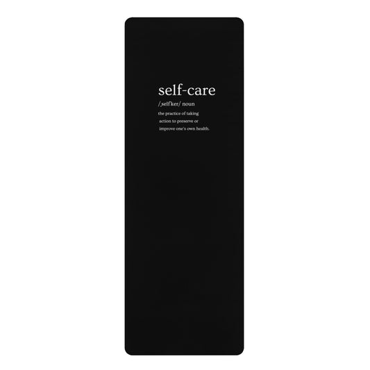 Rubber Yoga Mat - Self Care