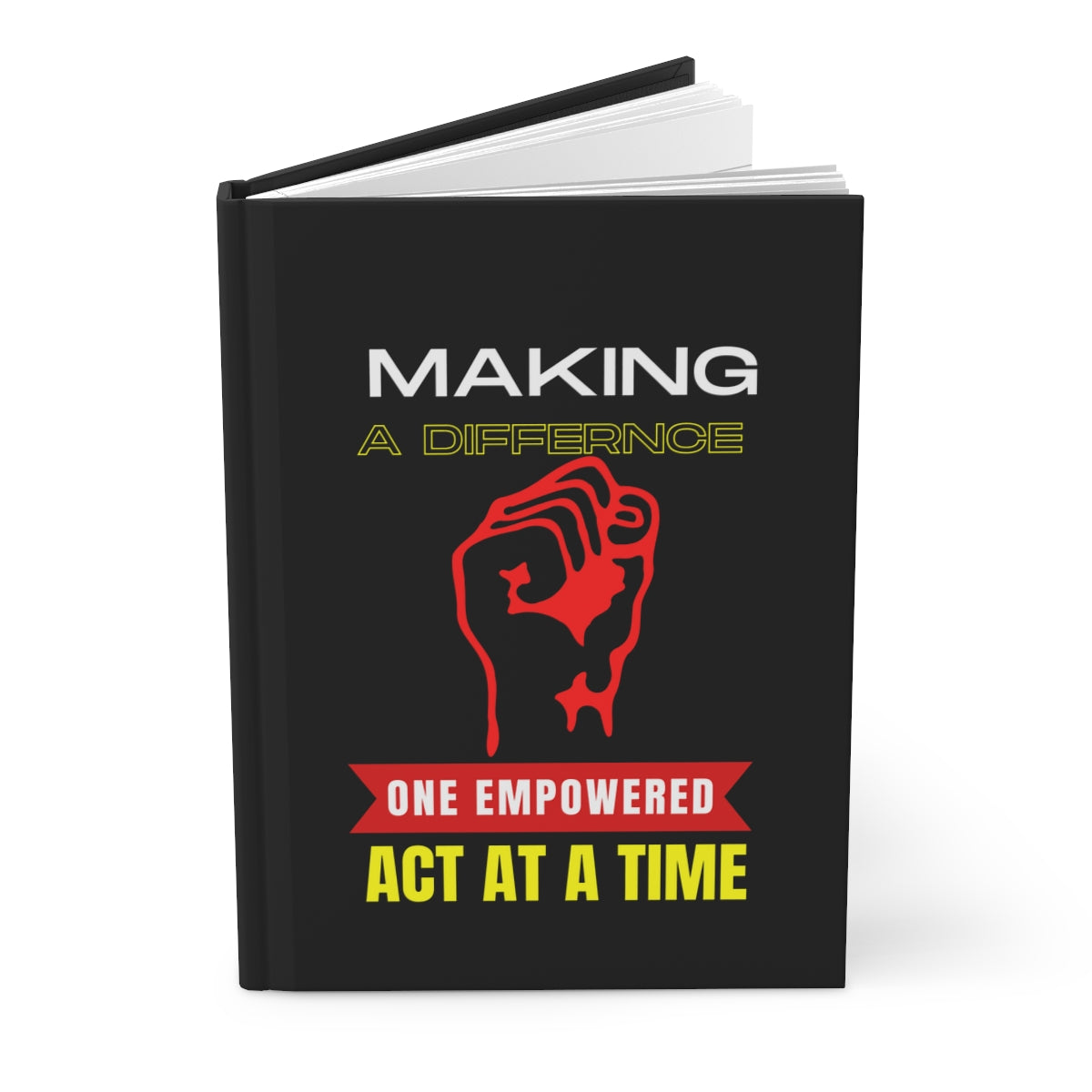 Empowered Acts Hardcover Matte Notebook