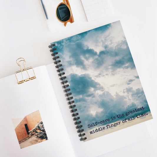 Inspired Spiral Notebook for All Your Best Thoughts